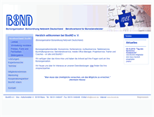 Tablet Screenshot of boond.de